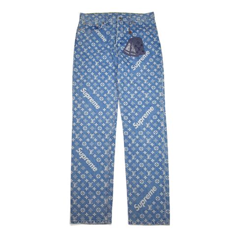 supreme x louis vuitton pants replica|supreme x louis vuitton scam.